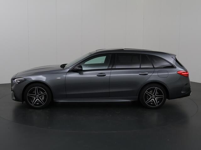 Mercedes-Benz E-estate C 300 Business Solution AMG Night pakket | Panoramadak | 18 inch LM Velgen | Apple Carplay | Digital Light | Dodehoek | 360camera |