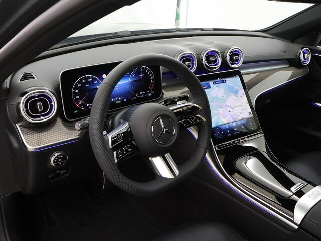 Mercedes-Benz E-estate C 300 Business Solution AMG Night pakket | Panoramadak | 18 inch LM Velgen | Apple Carplay | Digital Light | Dodehoek | 360camera |