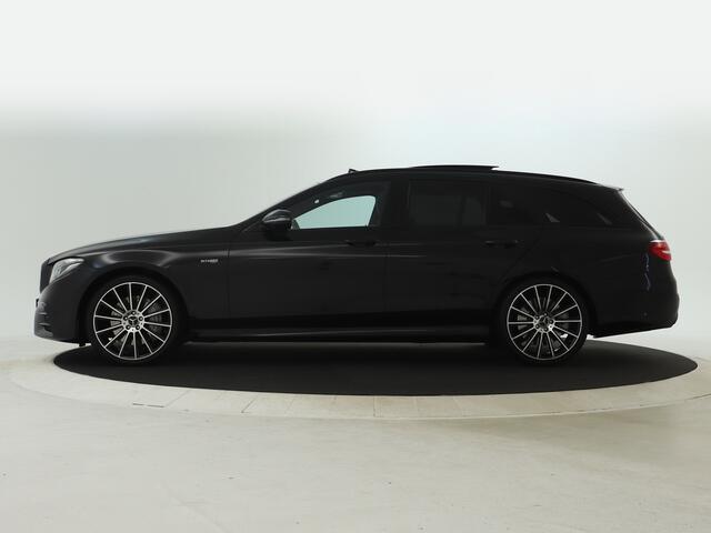 Mercedes-Benz E-estate AMG 43 4MATIC Premium Plus | Night pakket | Panorama Schuif/kanteldak / Burmester Sound / Trekhaak af fabriek | Adaptive Cruise Distronic