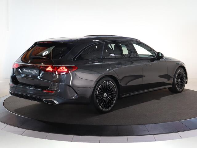 Mercedes-Benz E-estate 300 e AMG Line | Premium plus | Rij assistentie | Leder | Trekhaak | Night pakket | Winter pakket |