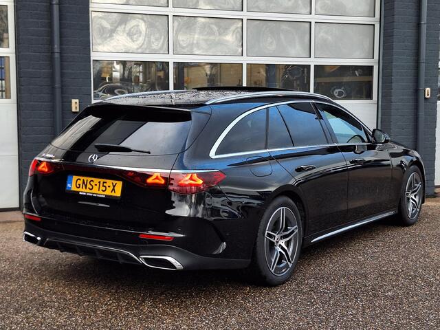 Mercedes-Benz E-estate 300 e | Panoramadak | RijAssistentiepakket | AMG Line | 360° camera | DIGITAL LIGHT | Memory pakket | Keyless-GO Elektrische achterklep