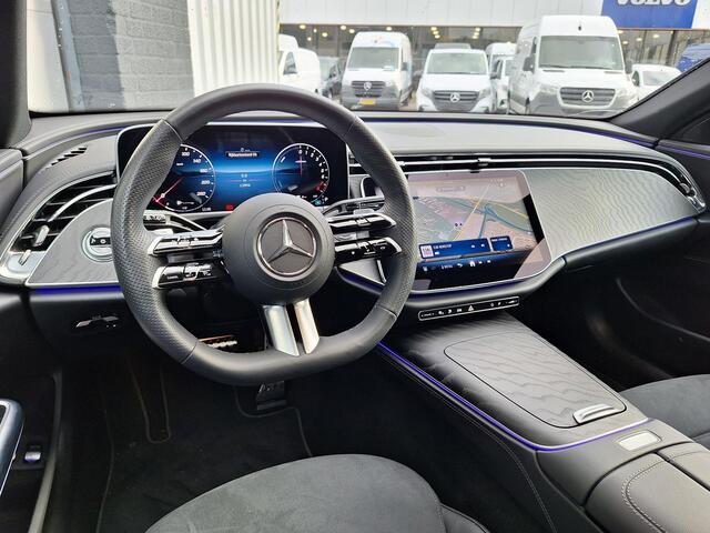Mercedes-Benz E-estate 300 e | Panoramadak | RijAssistentiepakket | AMG Line | 360° camera | DIGITAL LIGHT | Memory pakket | Keyless-GO Elektrische achterklep