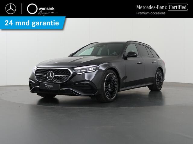 Mercedes-Benz E-estate 300 e AMG Line Rij assistentiepakket | Burmester | 20 inch | Trekhaak elektrisch | Night pakket |