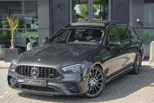 Mercedes-Benz E-estate E53 AMG 435pk 4MATIC Panoramadak *BTW* Luchtvering Burmester Trekhaak Multibeam Distronic
