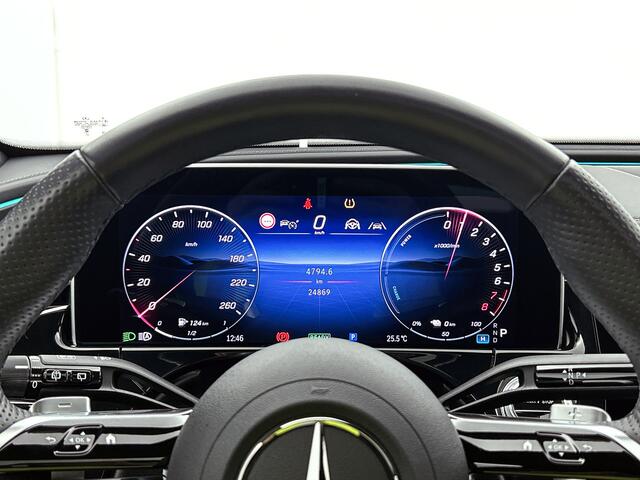 Mercedes-Benz E-estate 300 e AMG Line | Hyperscreen | Multispaaks lichtmetalen velgen | Navigatie | Panoramadak | Parking support | Alarm | Diverse opties meer | Inclusief 24 maanden MB Certified garantie voor Europa