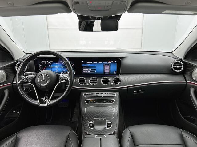 Mercedes-Benz E-estate 300 e Business Solution AMG | Panoramadak | Wide screen | Navigatie | Elect. bedinebare voor stoelen met geheugen | Parking support met camera achter | Inclusief 24 maanden Mercedes-Benz Certified garantie voor Europa.