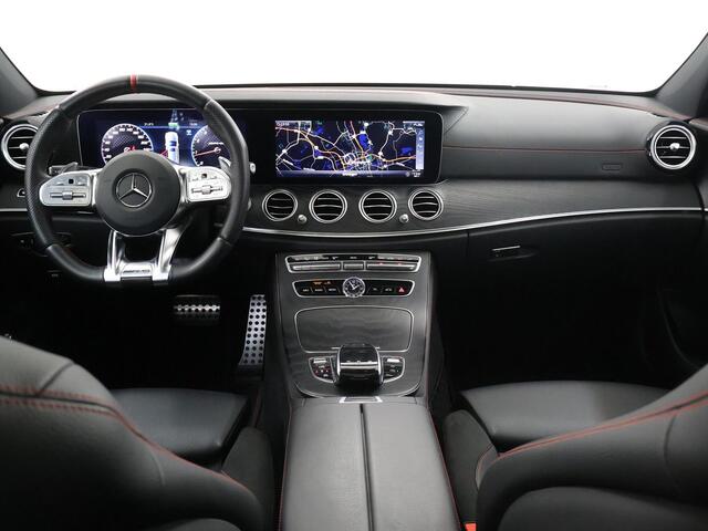 Mercedes-Benz E-estate AMG 53 4MATIC Premium Plus | UNIEK | Panoramadak | Rijassistentiepakket | Headup | Burmester | Memory | 360 graden camera | Sfeerverlichting |