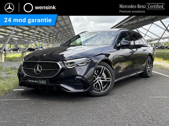 Mercedes-Benz E-estate 300 e AMG Line | Night | Panoramadak | Trekhaak | Superscreen | Burmester | Winter pakket |