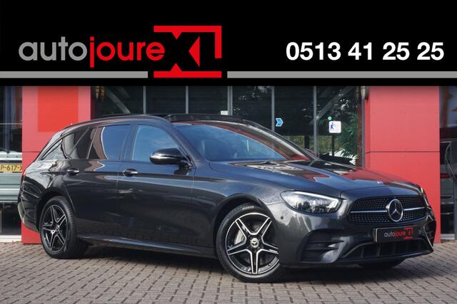 Mercedes-Benz E-estate 300 de AMG Line | Burmester Audio | Panoramadak | Memory | HUD | ACC | White Screen | 360° Camera | 18 inch |