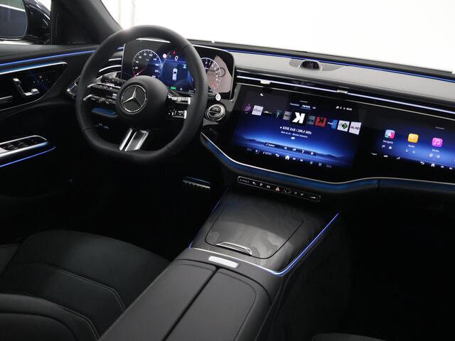 Mercedes-Benz E-estate 300e Sport Edition | Panoramaschuifdak | Trekhaak | 360° camera | DIGITAL Light | Superscreen | 20" AMG velgen | Stoelverwarming voor |