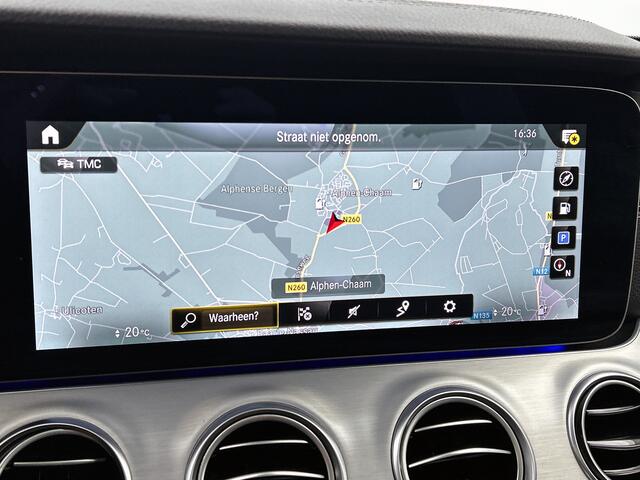 Mercedes-Benz E-estate 300 e AMG-line | Panorama schuif/kanteldak | Trekhaak af fabriek wegklapbaar | Lederen bekleding | Alarm SCM3 | 360gr Camera | Inclusief 24 maanden Mercedes-Benz Certified garantie voor Europa.