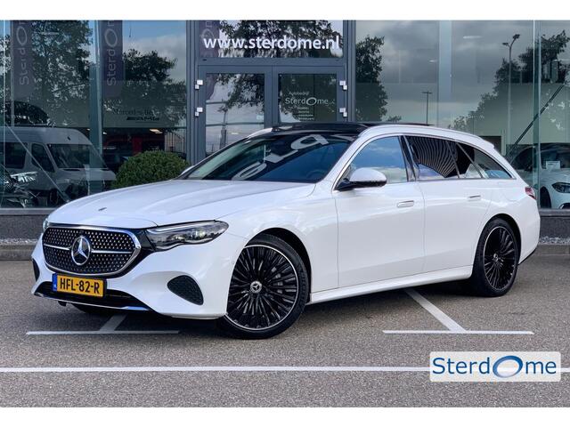 Mercedes-Benz E-estate 300 e Avantgarde l Panoramadak l Burmester l DISTRONIC plus l Niveauregeling l DIGITAL LIGHT l 360 gr Camera l Winterpakket l Apple & Android auto l Memory pakket l Stoelverwarming l