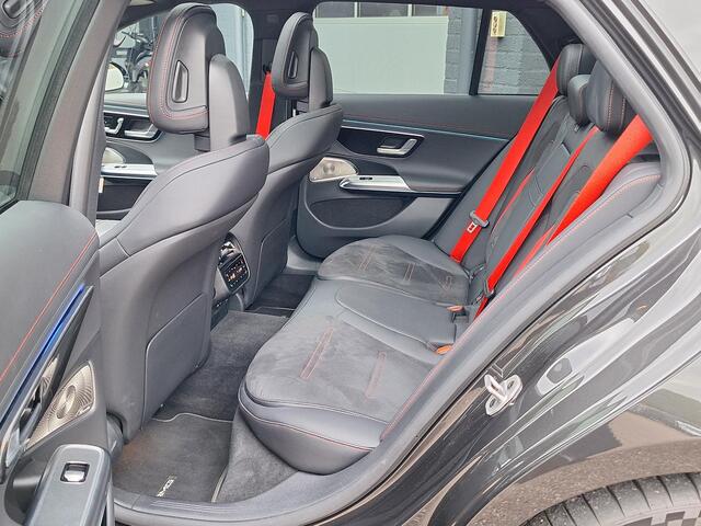 Mercedes-Benz E-estate AMG 53 4MATIC+ | Panoramadak | Trekhaak | Burmester | Superscreen | Head-up Display | Memory pakket | Dodehoekassistentie | DIGITAL LIGHT | Keyless-GO | Elektrische achterklep