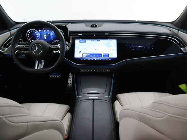 Mercedes-Benz E-estate 300 e AMG Line | Superscreen | Beige interieur | Massage | Head up | 20 inch | Trekhaak |