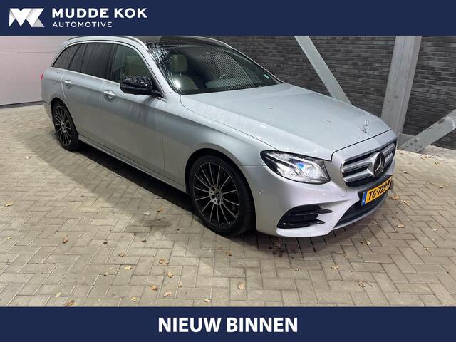 Mercedes-Benz E-estate 200 Business Solution AMG | Burmester | Panoramadak | Leder | Getint Glas | 360° Camera