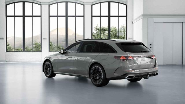 Mercedes-Benz E-estate 300e Sport Edition | Panoramaschuifdak | Head-Up | Burmester | Trekhaak | 360°-camera | MBUX Superscreen |