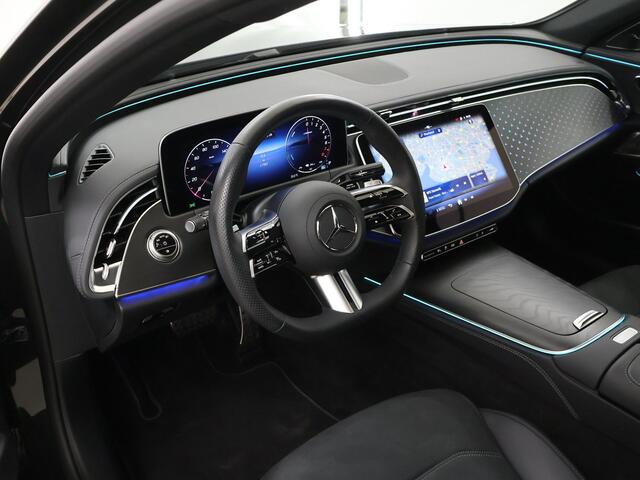 Mercedes-Benz E-estate 300 e AMG Line | Night | Panoramadak | Trekhaak | Burmester | Memory | 360 camera | Winter pakket | Rij assistentiepakket |
