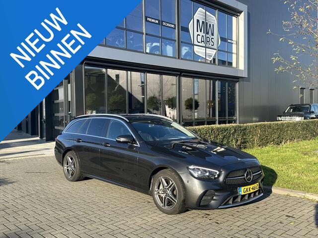 Mercedes-Benz E-estate 300 e AMG Line Leder, Schuifdak, 360 camera, Widescreen, ambilight