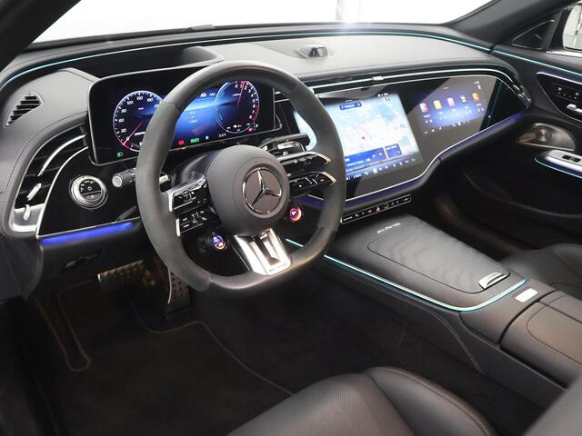 Mercedes-Benz E-estate AMG 53 4MATIC+ | Night | AMG performance stoelen | AMG dynamic plus pakket | Panoramadak | Superscreen | Trekhaak | Premium plus | Burmester |