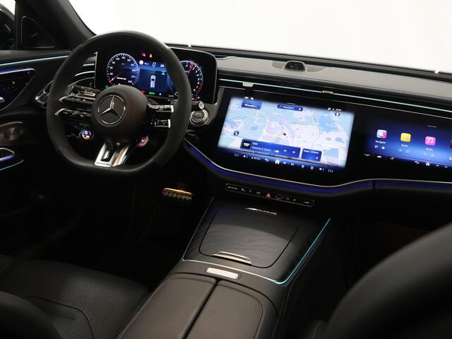 Mercedes-Benz E-estate AMG 53 4MATIC+ | Night | AMG performance stoelen | AMG dynamic plus pakket | Panoramadak | Superscreen | Trekhaak | Premium plus | Burmester |