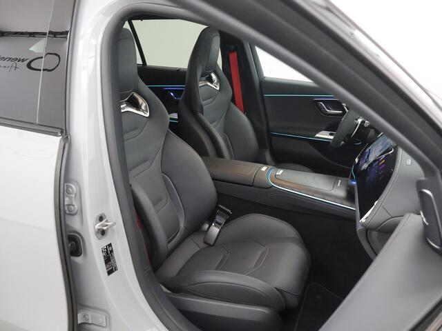 Mercedes-Benz E-estate AMG 53 4MATIC+ | Night | AMG performance stoelen | AMG dynamic plus pakket | Panoramadak | Superscreen | Trekhaak | Premium plus | Burmester |