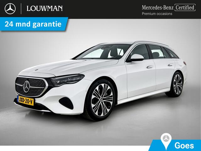 Mercedes-Benz E-estate 300 e Luxury Line Plug-In Hybride Trekhaak | Rijassistentiepakket plus | Parkeerpakket met 360°-camera | Distronic | Sfeerverlichting. Inclusief 24 maanden MB Certified garantie voor Europa.