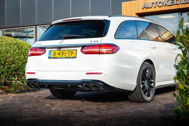Mercedes-Benz E-estate 53 AMG 4MATIC Premium 360 Cam Panodak Burmester Ambient 360 Cam Leer Alcantara ACC Dode Hoek DAB+ E53