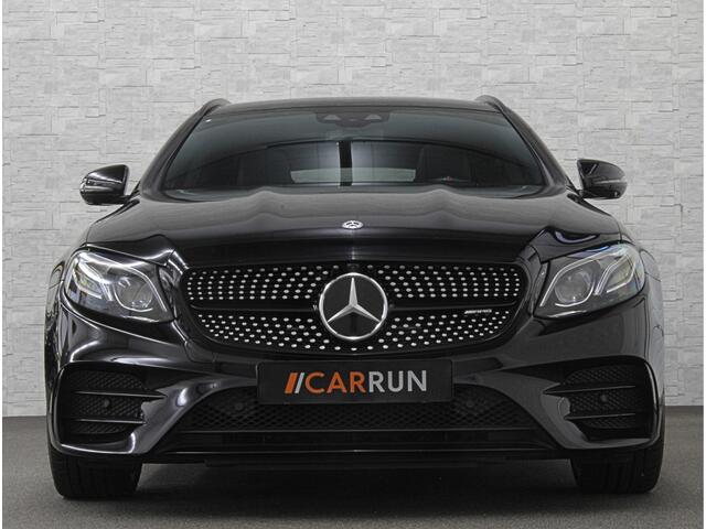 Mercedes-Benz E-estate 53 AMG 4MATIC | Luchtvering | Carbon | 360 View | Burmester | Panorama | Distronic+ | Memory | Multibeam-LED | Luchtvering | Leder | Widescreen | Trekhaak | Sfeerverlichting | Night-Pakket | 20'' | Carplay | Stoelverwarming |