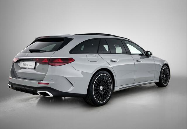 Mercedes-Benz E-estate 300 e Sport Edition | Premium | Nightpakket | Lederpakket | Rijassistentiepakket Plus | Trekhaak | Panoramaschuifdak | 20 inch AMG velgen | Stoelventilatie voor | 360°-camera | Burmester® 4D sound system |