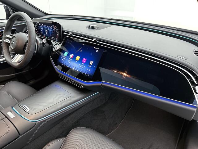 Mercedes-Benz E-estate 300 e Sport Edition | Premium | Nightpakket | Lederpakket | Rijassistentiepakket Plus | Trekhaak | Panoramaschuifdak | 20 inch AMG velgen | Stoelventilatie voor | 360°-camera | Burmester® 4D sound system |