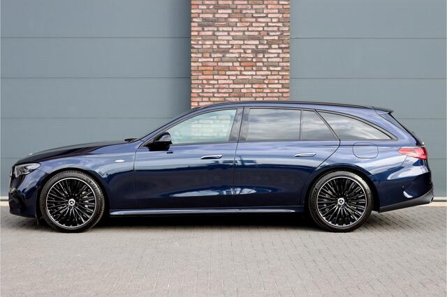 Mercedes-Benz E-estate 300 e AMG Line | Distronic+ | Memory | Burmester | Surround Camera | Trekhaak | Digital Light | Keyless Go | Nightpakket |