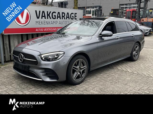 Mercedes-Benz E-estate 300 e AMG Line 18"/Trekhaak/Panoramadak/Burmester/Dodehoek/Adaptieve cruise/360 camera/Elektrische klep/Apple Carplay & Android Auto