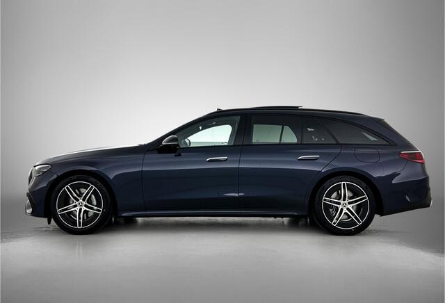 Mercedes-Benz E-estate 300 e Business Solution AMG | Winterpakket | Nightpakket | Comfortpakket Plus | Trekhaak | Panoramaschuifdak | Head-up display | Smartphone integratie |