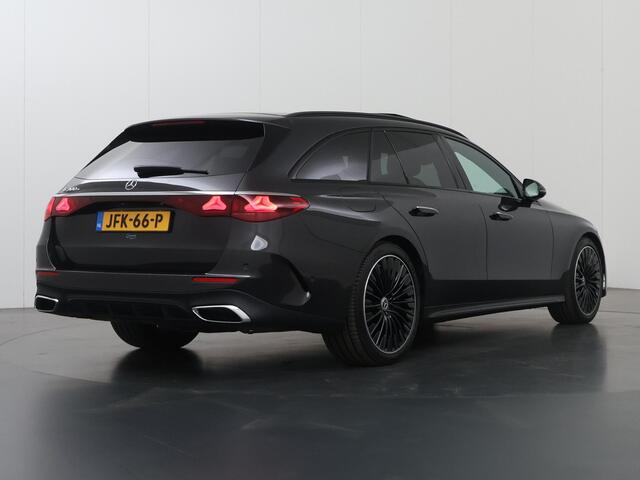 Mercedes-Benz E-estate 300 e AMG Line | Night | Panoramadak | Trekhaak | Burmester | Memory | 360 camera | Winter pakket | Rij assistentiepakket |