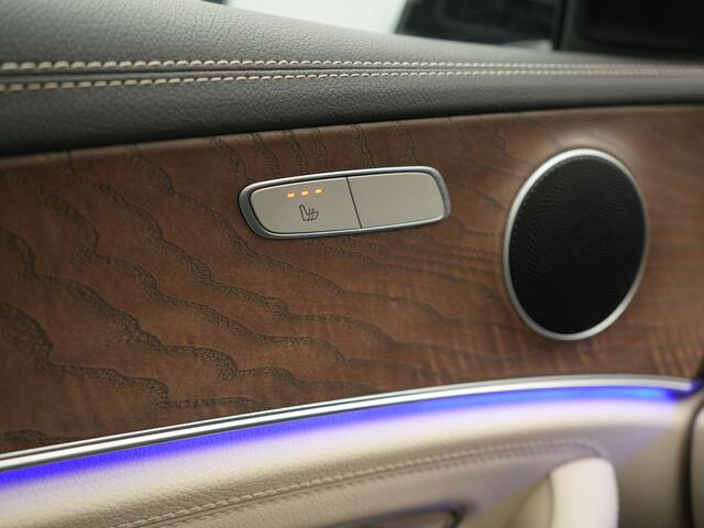 Mercedes-Benz E-estate 300 e AMG Line PHEV 320pk Dealer O.H. | Panodak | Adaptive Cruise | 360 Camera | Multi Beam LED | Lederen Sportstoelen Verwarmd | Sfeerverlichting | Apple Carplay | Navigatie | DAB | Plug In Hybrid |