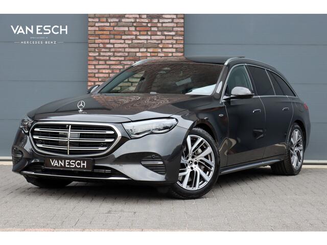 Mercedes-Benz E-estate 300 e Exclusive Line Premium+ | Hyperscreen | Luchtvering | Distronic | Nappa Leder | Stoelventilatie | 3D-Display | Trekhaak | Burmester | Digital Light |