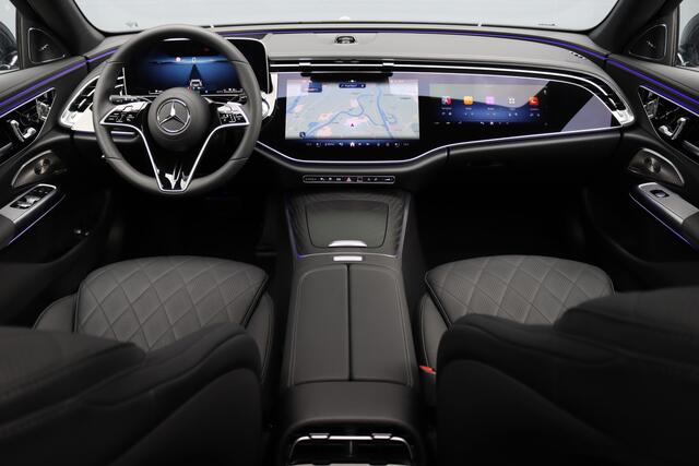 Mercedes-Benz E-estate 300 e Exclusive Line Premium+ | Hyperscreen | Luchtvering | Distronic | Nappa Leder | Stoelventilatie | 3D-Display | Trekhaak | Burmester | Digital Light |