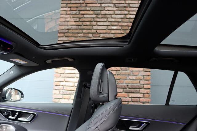 Mercedes-Benz E-estate 300 e Exclusive Line Premium+ | Hyperscreen | Luchtvering | Distronic | Nappa Leder | Stoelventilatie | 3D-Display | Trekhaak | Burmester | Digital Light |