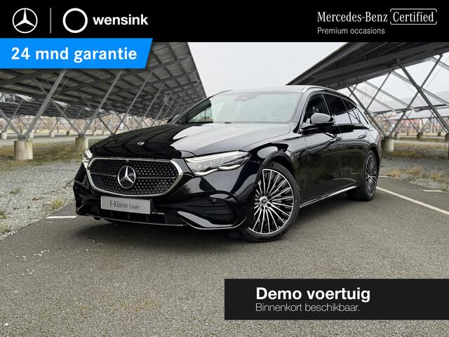 Mercedes-Benz E-estate 300e Sport Edition | Panoramaschuifdak | Trekhaak | Premium Pakket | 360°-camera | MBUX Superscreen | Burmester |