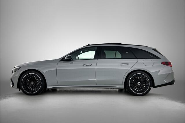 Mercedes-Benz E-estate 300 e Business Solution AMG | Premium pakket | Winterpakket | Nightpakket | Leder pakket | Trekhaak | 360° camera | GUARD 360° | Panoramaschuifdak | Burmester® 4D surround sound | Stoelventilatie voor |