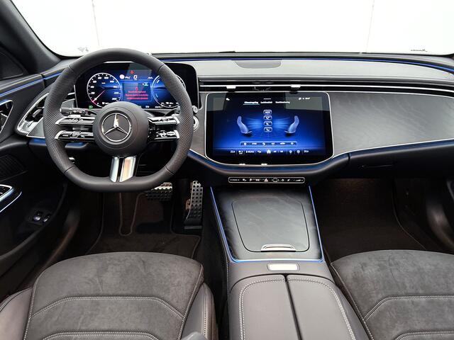 Mercedes-Benz E-estate 300 e Business Solution AMG | Winterpakket | Nightpakket | Trekhaak | Panoramaschuifdak | 360° camera | 20-inch multispaaks AMG velgen | GUARD 360° | Warmtewerend, donkergetint glas |