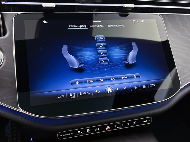 Mercedes-Benz E-estate 300 e Business Solution AMG | Winterpakket | Nightpakket | Trekhaak | Panoramaschuifdak | 360° camera | 20-inch multispaaks AMG velgen | GUARD 360° | Warmtewerend, donkergetint glas |