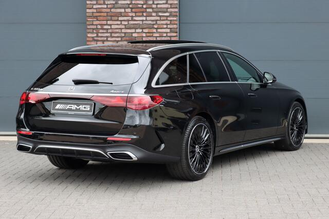 Mercedes-Benz E-estate 300 de 4MATIC AMG Line | Luchtvering | Hyperscreen | Distronic+ | HUD | Nappa Leder | Stoelventilatie | Vlakkenverwarming | Massage | 3D-Display |
