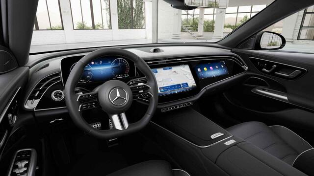 Mercedes-Benz E-estate 300e Sport Edition | Panoramaschuifdak | Premium pakket | Rijassistentiepakket Plus | Leder pakket | Burmester | 360° camera | Stoelventilatie |