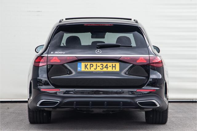 Mercedes-Benz E-estate 300 e AMG Premium, Hyperscreen, Distronic, Pano, Bruin Leder, Trekhaak, Nightpakket 2025