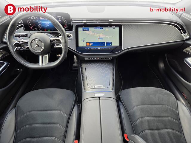 Mercedes-Benz E-estate 300 e AMG Line Alpinegrijs Trekhaak 2100kg Panoramadak | 360 Camera | Burmester | Distronic Plus | Sportstoelen