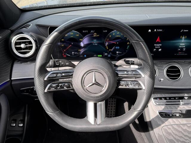 Mercedes-Benz E-estate 300 e AMG Line 18"/SOH 93%/Panoramadak/Burmester/Dodehoek/360 camera/Keyless/Elektrische klep/Apple Carplay & Android Auto