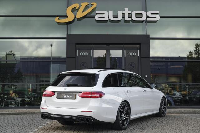 Mercedes-Benz E-estate E53 AMG 435pk 4MATIC Panoramadak Burmester Memory Distronic Luchtvering BOMVOL!!!
