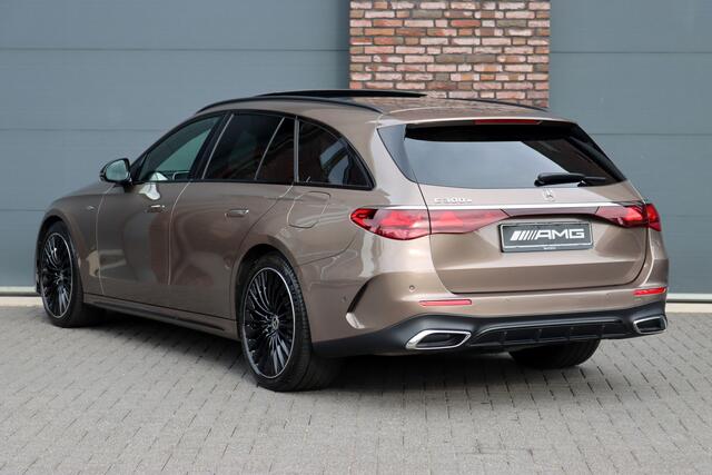 Mercedes-Benz E-estate 300 e AMG Line | Hyperscreen | Distronic+ | HUD | 3D-Display | Panoramadak | Burmester | Surround Camera | Trekhaak | Keyless Go |