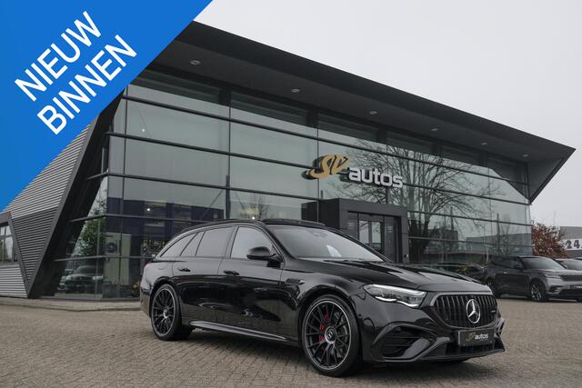Mercedes-Benz E-estate E53 AMG 612pk 4MATIC+ Panoramadak Schaalstoelen Burmester 4d 4-wielsturing Night II pakket Trekhaak